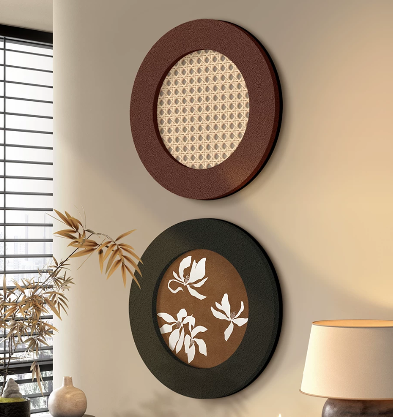 sculptural bamboo weaving wall art inspired by wabi sabi living
