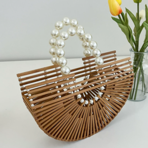 Unique Artisanal Bamboo Tote – Lightweight, Versatile, and Eco-Friendly