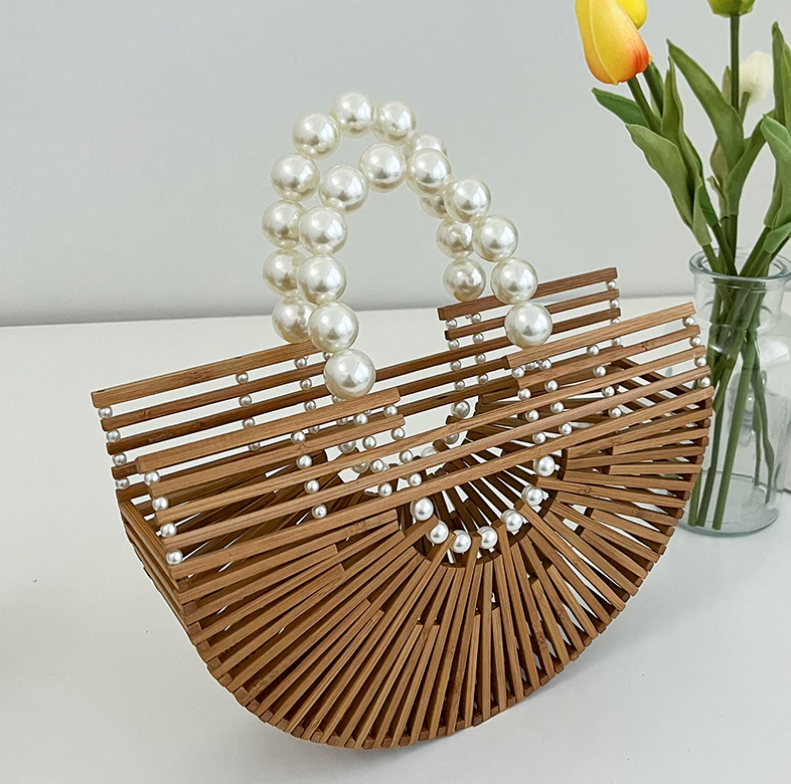 Unique Artisanal Bamboo Tote – Lightweight, Versatile, and Eco-Friendly