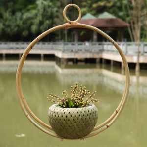 Bring Natural Texture and Artisanal Charm to Your Home with this Nest-Inspired Hanging Basket
