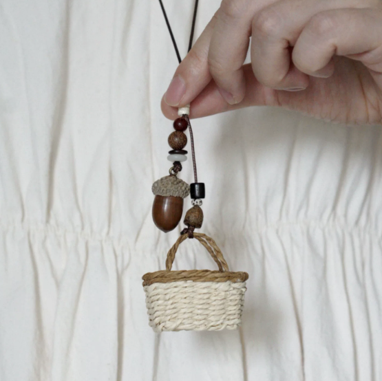 A Tiny Handwoven Treasure Inspired by Nature's Woodland Beauty