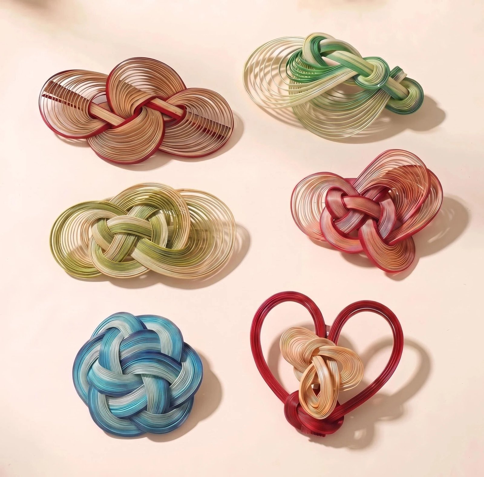 Handwoven Chinese Knot Brooch Collection | Handmade Traditional Knot Pins