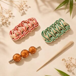 Bamboo Essence | Handwoven Bamboo Hair Accessories