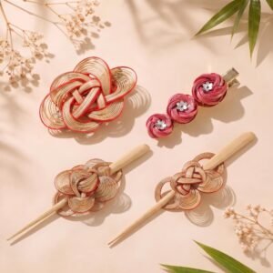 Floral & Nature Collection | Handmade Bamboo Hair Accessories