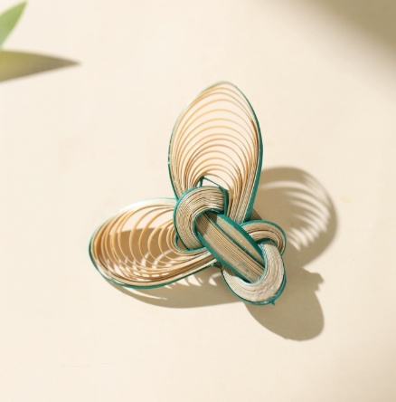 Botanical Brooch Collection | Handwoven Nature Inspired Plant & Floral Pins - Image 3