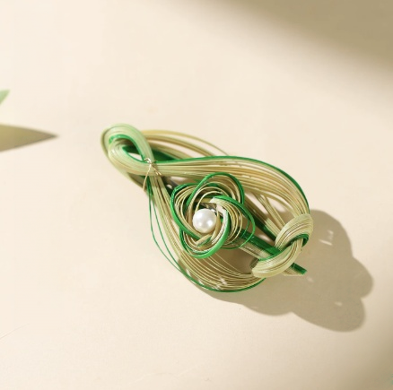 Botanical Brooch Collection | Handwoven Nature Inspired Plant & Floral Pins - Image 6
