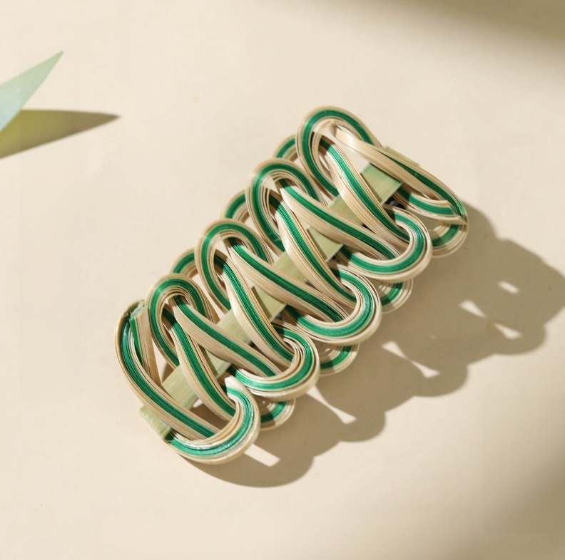 Bamboo Essence | Handwoven Bamboo Hair Accessories - Image 5