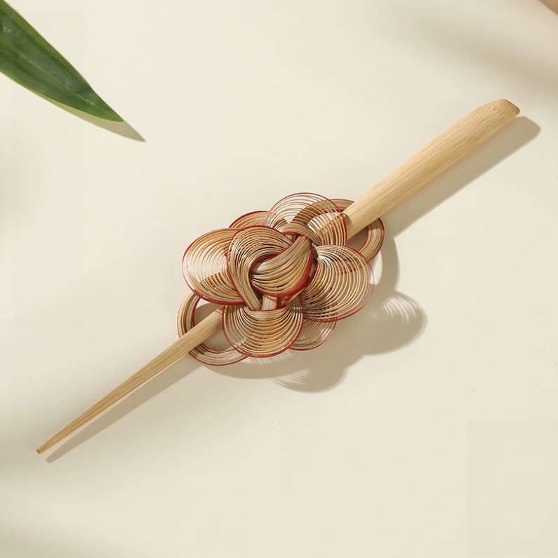 Floral & Nature Collection | Handmade Bamboo Hair Accessories - Image 6