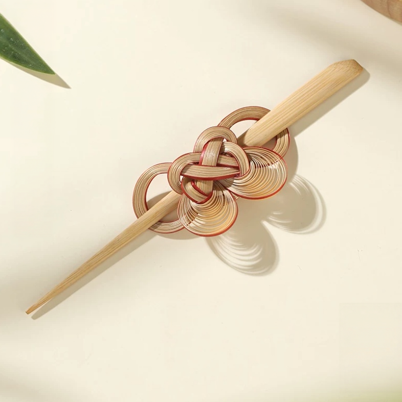 Floral & Nature Collection | Handmade Bamboo Hair Accessories - Image 3