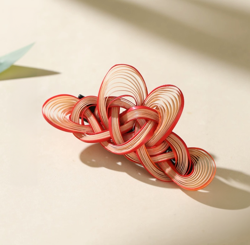 Grace & Elegance Collection | Handmade Bamboo Hair Accessories - Image 3