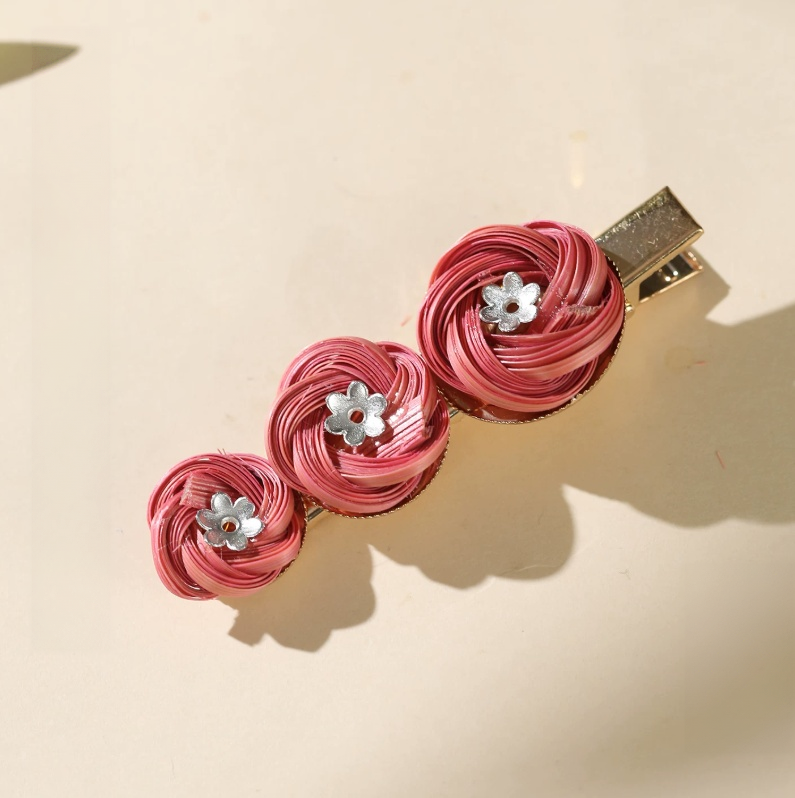 Floral & Nature Collection | Handmade Bamboo Hair Accessories - Image 4